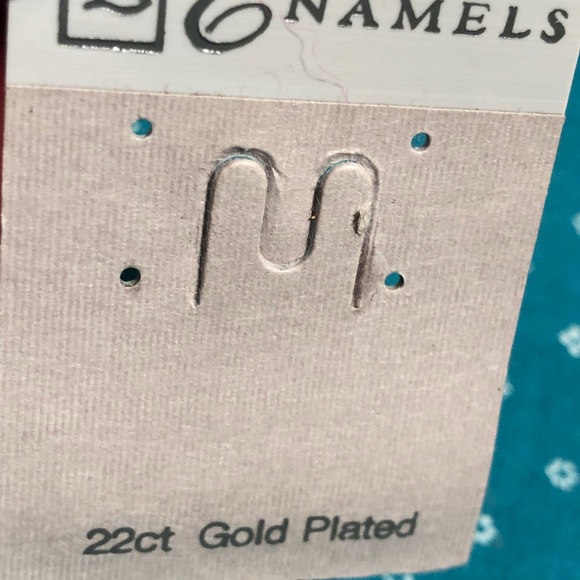 NWT 22k gold plated stud goldfinch pierced earrings - Picture 8 of 12